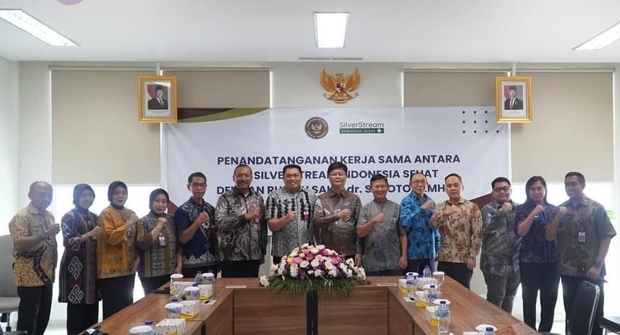 Penandatanganan Perjanjian Kerja Sama antara Rumah Sakit dr. Suyoto Kemhan dan PT. Silverstream Indonesia Sehat